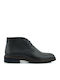 Leather Black Men's Boots