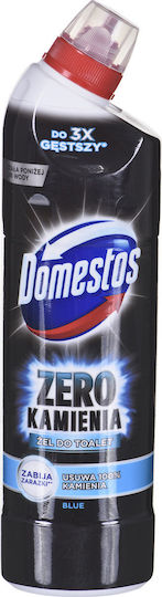 Domestos Zero Limescale WC Cleaner Lichid de curățare vâscos Toaletă cu aromă de Albastru 750ml