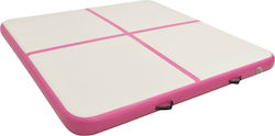 vidaXL AirTrack Turnmatte Rosa (200x200x20 cm)