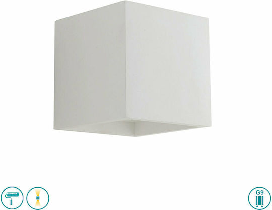Fan Europe Φωτιστικό Τοίχου Λευκό 11.5x11.5x11.5εκ. Fan Europe Φωτιστικό Τοίχου Λευκό 11.5x11.5x11.5εκ.