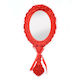 Fylliana Schminkspiegel Hand 14cm Rot