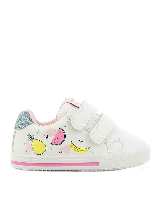 Sprox Kids Sneakers Bebe Anatomic with Scratch White