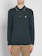 Polo Long Sleeve Green Blouse