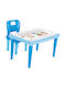 Kids Desk made of Plastic Blue