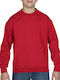 Gildan Kids Sweatshirt Red