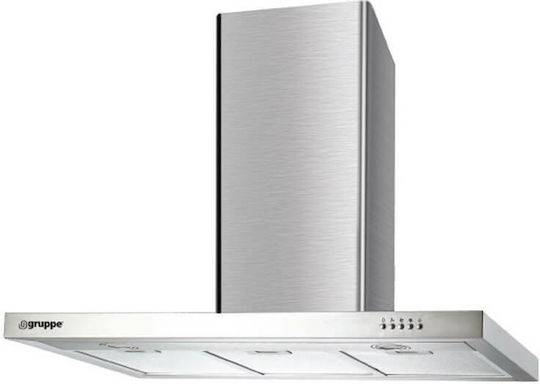 Gruppe Ostria 90 Kamin-Dunstabzug 90cm Inox