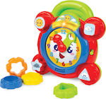 Winfun Baby-Spielzeug Εκπαιδευτικό Ρολόι mit Lichtern für 9++ Monate