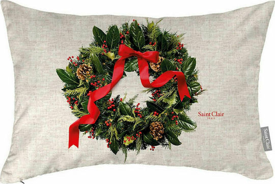 Saint Clair Gray Decorative Pillow