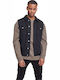 Urban Classics TB514 Ärmellos Herrenjeans Jacke Black Dark