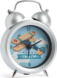 Christening Favor with Decoration Airplane Clock made of Metal