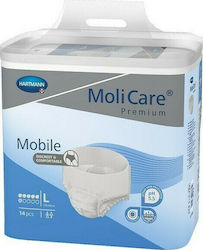 Hartmann Molicare Premium Mobile Large Incontinence Underwear 6 Drops Large 4x14pcs