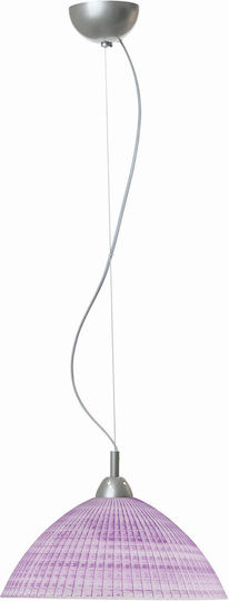 ArkoLight Κρεμαστό Φωτιστικό Ροζ με Ντουί E27 36x36x35εκ.