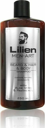 Union Cosmetic Σαπούνι Περιποίησης για Γένια Lilien Men Silver 250ml