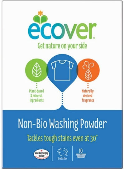 Ecover Detergent Pudră pentru Alb Haine 0.75kg (10 Cupe de măsurare)