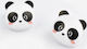 Legami Milano Κλιπς Πλαστικά Panda 6τμχ