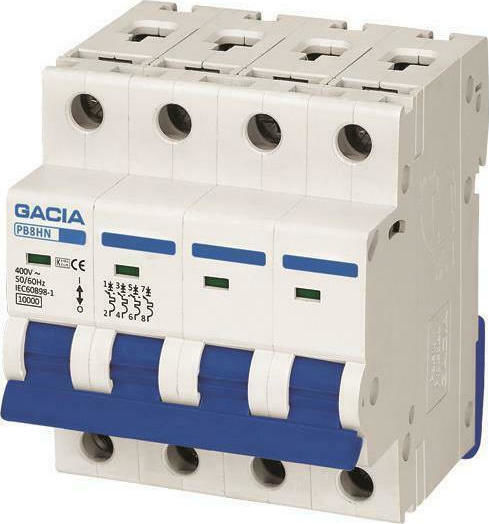 Gacia Siguranță automată 32A Tetrapolară AC 500-43311