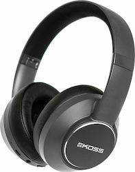 Koss BT740iQZ Wireless/Wired Over Ear Headphones with 12 hours of Operation Blacα