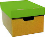 Next Hârtie Cutie de Arhivare cu Capac 23x18x18cm. Verde 1buc 04075-38---3