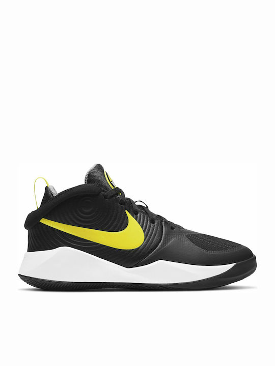 Hustle Team Hustle D 9 Kids Sports Shoes Basketball with Laces Black