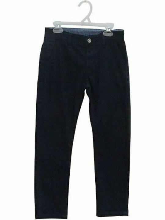 Hashtag Boys Fabric Trouser Navy Blue