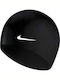 Nike Solid Silicone Adults Swimming Cap Black