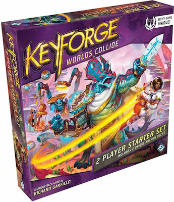 Fantasy Flight Επιτραπέζιο Παιχνίδι KeyForge: Worlds Collide Two-Player Starter Set για 2 Παίκτες 14+ Ετών