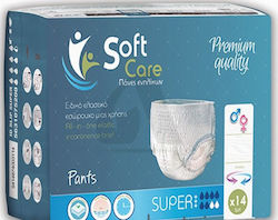 Soft Care Incontinence Underwear Large 14pcs