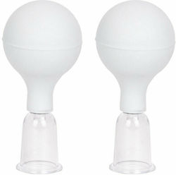 Kiotos Suction Cupping 25mm White 2pcs