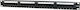 Gembird Patch Panel for Rack 1U 19" with 24 cat5e Ports Black