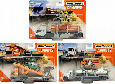 Mattel Convoys Series Set mit LKW für 3++ Jahre (Verschiedene Designs) 1Stück GBK70