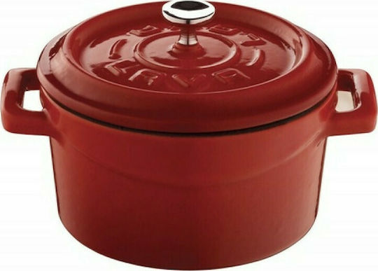 Lava Deep Pot made of Cast Iron 0.53lt / 12cm