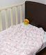Silk Fashion Pătură Pepinieră Swaddling pături Tricotat Roz 75x100cm