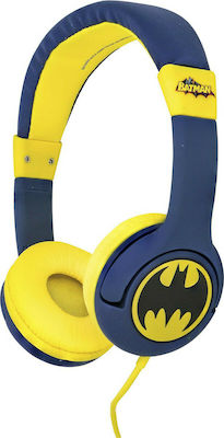 OTL Batman Caped Crusader Kids Headphones Wired Over Ear Kids' Headphones Blue DC0765