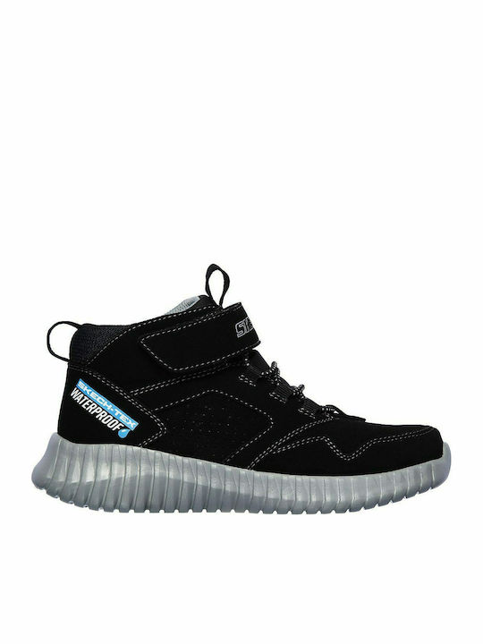Elite Flex-Hydrox Kids Boots with Velcro Black