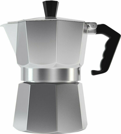 Viosarp Stovetop Espresso Pot for 1Cups Silver