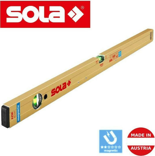 Sola AZM 030 Spirit Level Aluminum Magnetic 30cm with 2 Eyes