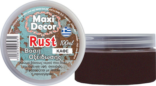 Maxi Decor Rust Culoare Oxidare Materiale de artizanat Decoupage Brown 100ml