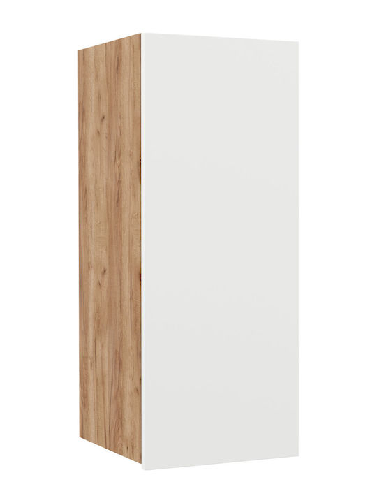 Soft Wall Cabinet Λευκό L30xW30.5xH72.8cm