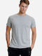 Walk Men's Short Sleeve Undershirt Gray