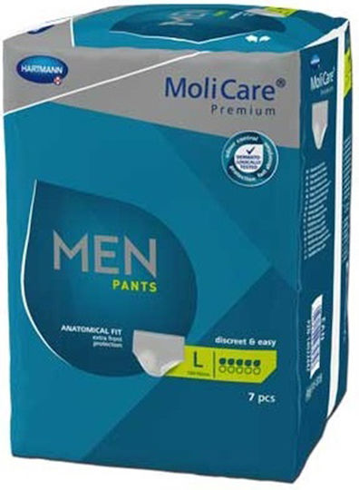 Hartmann Molicare Premium Men Incontinence Underwear 5 Drops Large 7pcs