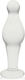 Lovetoy Glass Romance 4.5" Anal Plug Transparen...