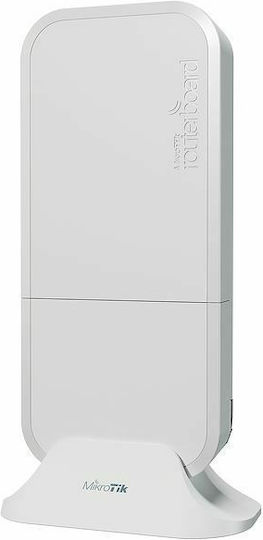 MikroTik wAP ac v2 Access Point Wi‑Fi 4 Dual Band (2.4 & 5GHz) για Εξωτερική Τοποθέτηση Λευκό