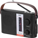 Trevi RA-7F25 Tragbares Radio Solar mit Bluetooth und USB Black/Silver