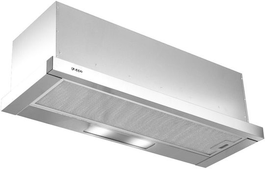 Gruppe Forte Συρόμενος Απορροφητήρας 60cm Inox