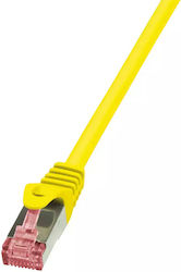 LogiLink CQ2077S S/FTP Cat.6 Cablu Ethernet 5m Galben