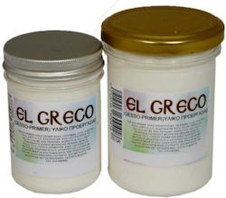El Greco Primer Gesso Υλικό Χειροτεχνίας Decoupage Λευκό 500ml