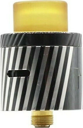 Titanide Leto Vortex Verdampfer für Elektronische Zigaretten RDA 24mm Black Gravure