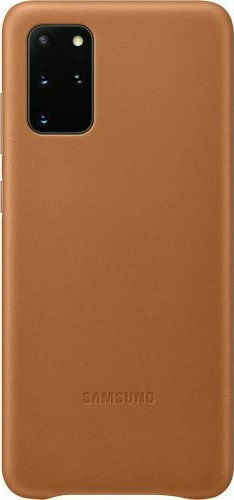 Samsung Back Cover Δερμάτινο Καφέ (Galaxy S20+)