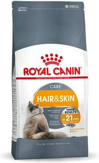 Royal Canin Hair & Skin Care Dry Food for Adult Cats with Poultry 4kg