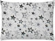 Dimcol Star Kids Cotton Pillowcase 50x70cm 120 Grey 1925813107312072